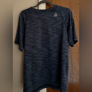 Reebok Navy Heathered T-Shirt